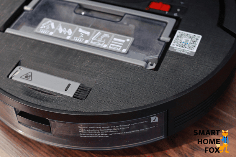 Высококачественная обработка Deebot OZMO 950 крупным планом